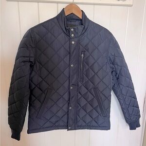Banana Republic Quilted Lightweight Jacket. Small. Navy Blue. New